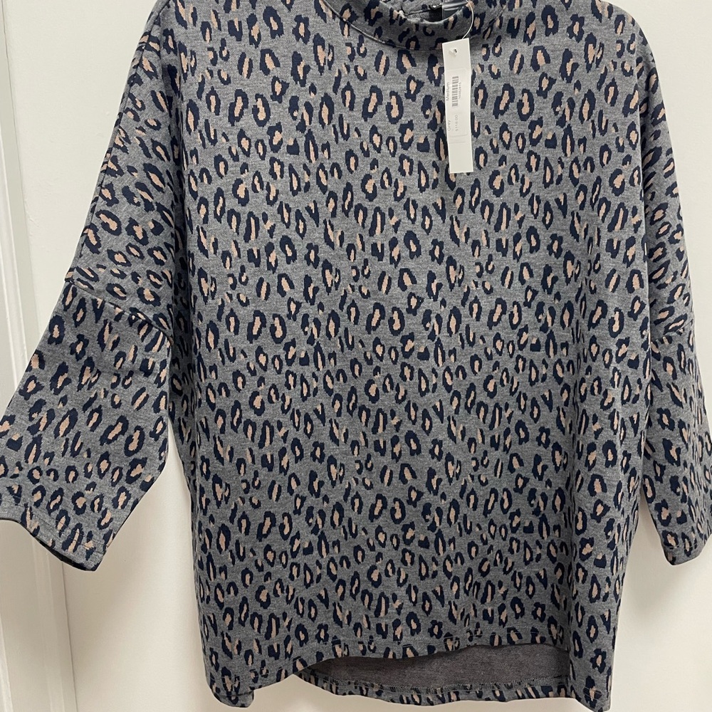 Leopard Print Women's Top